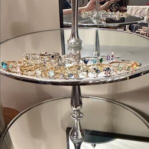 16 Gold and silver tone  Women's Ring size 7-8.